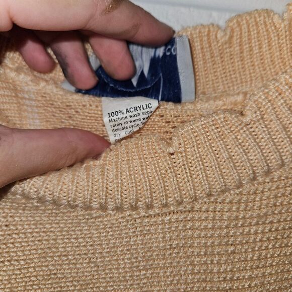 Vintage Bay Point Thread Sweater Size Medium - Picture 5 of 6